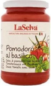 Tomatsaus med basilikum ØKO 340 g LASELVA